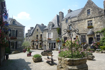 Picturesque villages in Bretagne, Rochefort en Terre