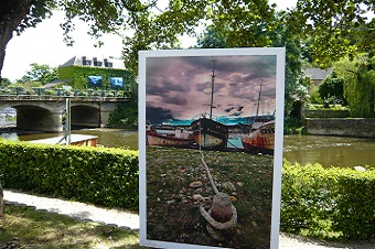 La Gacilly (Bretagne, France), outdoor photo festival