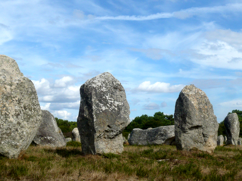 Carnac alignements de menhirs