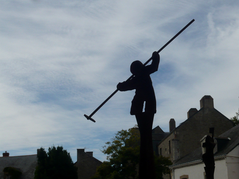 Guerande and its salt flower